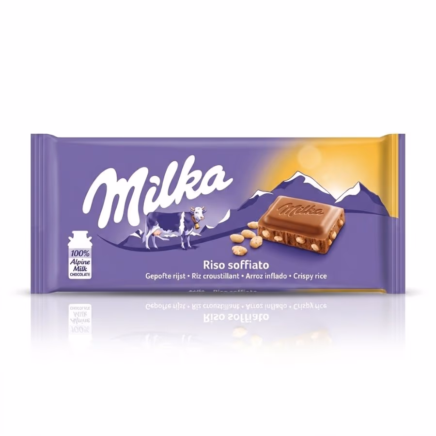 Milka Crispy Rice 100g