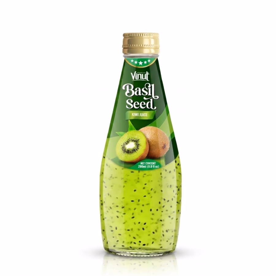 Basil Seeds Kiwi Drink 250ml