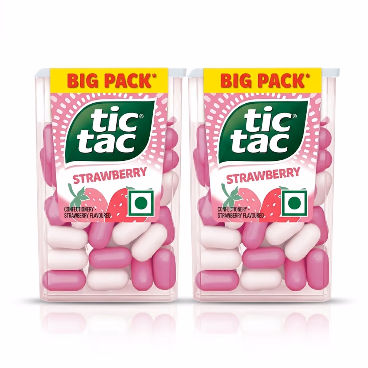 2 Tic Tac Strawberry Big Pack