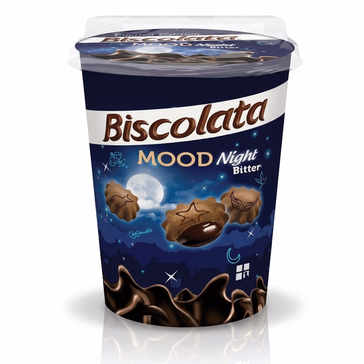 Biscolata Mood Night Bitter Cup 115g